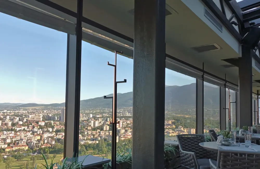 Office terrace with a view of Vitosha